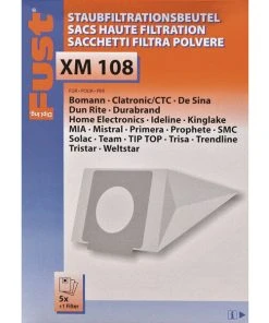 Meilleure vente ???? Fust XM 108 BEETLE/CB 917 - Sac à Poussière ????