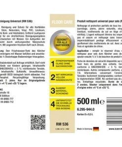 Vente flash ???? Kärcher Nettoyant Universel 536, 500 Ml - Tubes Et Tuyau Pour Aspirateur ???? -Dyson Sales unnamed file 1067