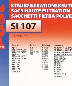 Meilleure vente ???? Fust SI 107ALPHA 31 30 33 - Sac à Poussière ???? -Dyson Sales unnamed file 1186