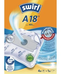 Meilleure affaire ???? Swirl Sac Filtrant Pour Aspirateur A 18 4 Pièce/s - Sac à Poussière ????