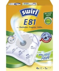 Meilleur prix ???? Swirl Sac Filtrant Pour Aspirateur E 81 4 Pièce/s - Sac à Poussière ????