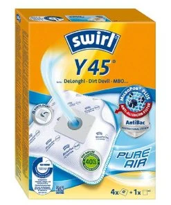 Nouveau ???? Swirl Sac Filtrant Pour Aspirateur MicroPor Y45 4 Pièce/s - Sac à Poussière ????