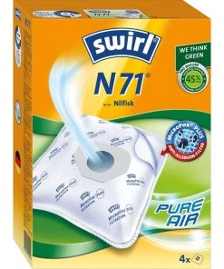 Nouveau ???? Swirl Sac Filtrant Pour Aspirateur N 71 4 Pièce/s - Sac à Poussière ????