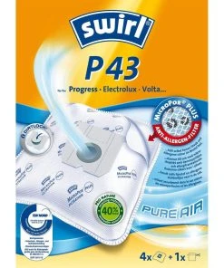 Vente flash ???? Swirl Sac Filtrant Pour Aspirateur P 43 4 Pièce/s - Sac à Poussière ✨