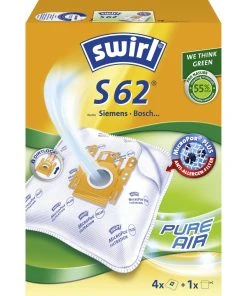 Sortie ???? Swirl Sac Filtrant Pour Aspirateur S 62 4 Pièce/s - Sac à Poussière ⭐