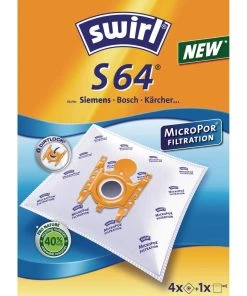 Acheter ???? Swirl Sac Filtrant Pour Aspirateur S 64 4 Pièce/s - Sac à Poussière ????