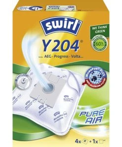 Tout neuf ???? Swirl Sac Filtrant Pour Aspirateur Y 204 4 Pièce/s - Sac à Poussière ????