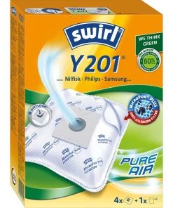 De gros ✨ Swirl Sac Filtrant Pour Aspirateur Y 201 4 Pièce/s - Sac à Poussière ????