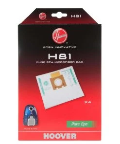 Bon marché ???? Hoover Sac Filtrant Pour Aspirateur H81 4 Pièce/s - Sac à Poussière ????