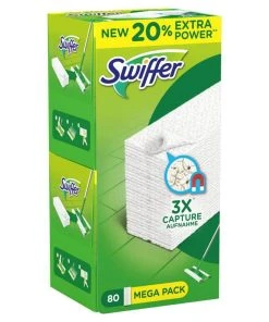 Coupon ???? Swiffer Lingette Sécher 80 Pièces - Couvercle D'essuie-glace ????