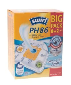 Vente flash ???? Swirl PH86 MicroPor AirSpace Paquet De 10 Sacs à Poussière - Sac à Poussière ????