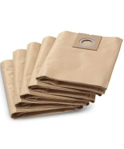 Sortie ???? Kärcher Sac En Papier M, 5 Pièces - Sac à Poussière ????