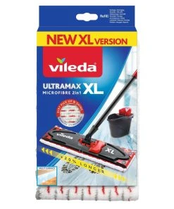 Meilleure affaire ???? Vileda Garniture De Balai Ultramax XL Universel - Couvercle D'essuie-glace ❤️