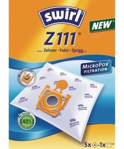 Grosses soldes ???? Swirl Sac Filtrant Pour Aspirateur Z 111 5 Pièce/s - Sac à Poussière ????