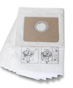Promo ???? Fein Sac Filtrant Pour Aspirateur 25 Litres 5 Pièces - Sac à Poussière ????