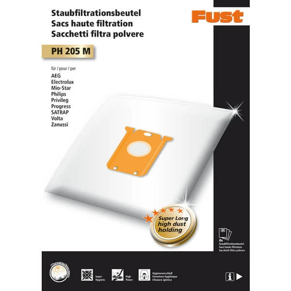 Coupon ???? Fust PH 205 M Super Long - Sac à Poussière ???? 3 Coupon ???? Fust PH 205 M Super Long - Sac à Poussière ????