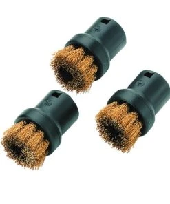 Tout neuf ???? Kärcher Ensemble De Brosses Rondes Avec Poils En Laiton - Accessoires Aspirateurs Et Nettoyeurs ⭐