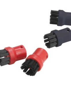 Meilleure affaire ???? Kärcher Set De Brosses Rondes Noir / Jaune Pour Le Nettoyeur Vapeur - Accessoires Aspirateurs Et Nettoyeurs ❤️